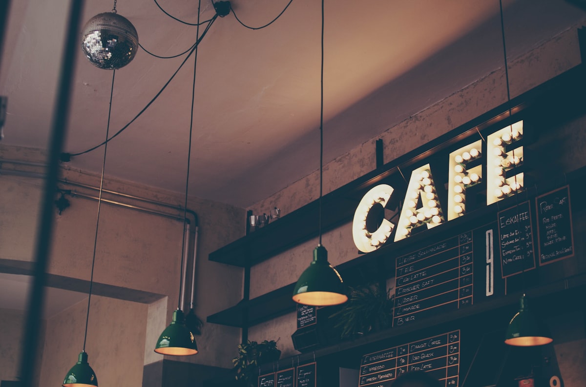 Websites fuer Bars und Cafes
